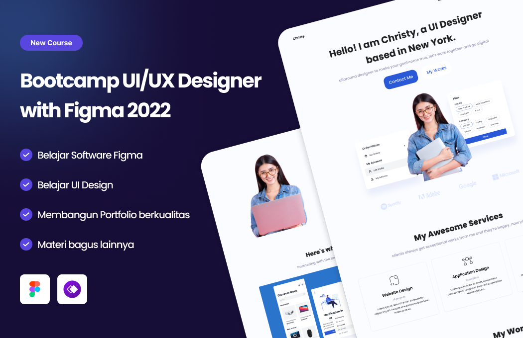 Bootcamp UI/UX Designer with Figma di BuildWith Angga